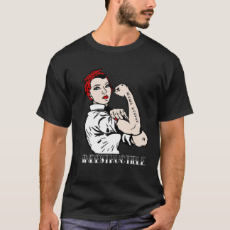 Indestructible Social Worker Pin Up T-shirt