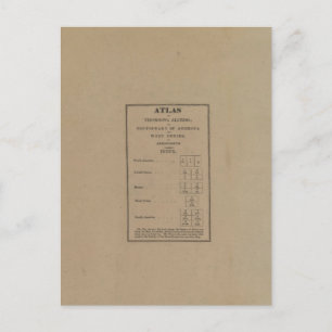 Index aan Atlas Briefkaart