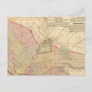 Index Brooklyn-kaart Briefkaart