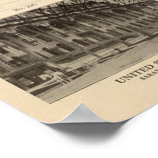 Index kaart New York City Poster (Hoek)