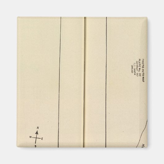 Index kaartWestchester County New York Magneet (Voorkant)