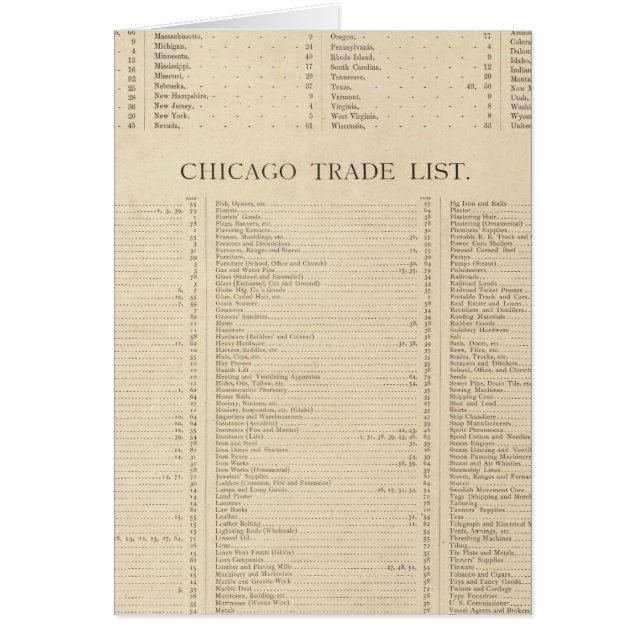 Index nieuwe commerciële atlas (Voorkant)