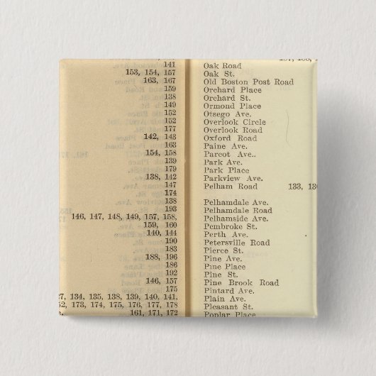 Index nieuwe rochelle vierkante button 5,1 cm (Voorkant)