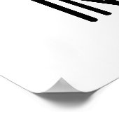 Indi-gost Funny Halloween Indigo Ghost Pun Poster (Hoek)