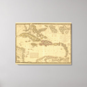 India 6 canvas afdruk