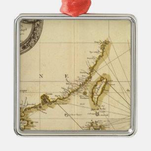 India 6 metalen ornament