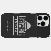 INDIA aangepaste naam & kleur Case-Mate iPhone Case (Achterkant (horizontaal))