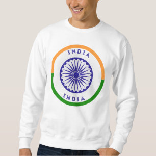 India Ashoka Chakra Cirkelvorm Trui