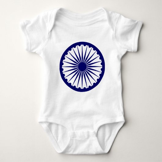India Ashoka Chakra Romper (Voorkant)