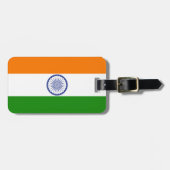 India Bagagelabel (Voorkant horizontaal)