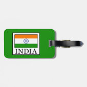 India Bagagelabel (Achterkant horizontaal)