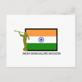 INDIA BANGALORE MISSIE LDS CTR BRIEFKAART (Voorkant)