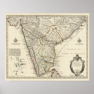 India, Bangladesh, Azië Poster