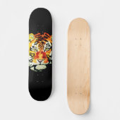 INDIA BENGAL TIGER SCHAATS BOARD SKATEBOARD (Voorkant)
