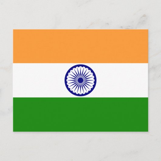 india briefkaart (Voorkant)