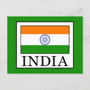 India Briefkaart