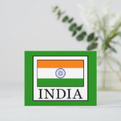 India Briefkaart (Staand voorkant)