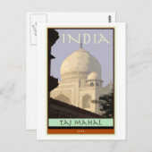 India Briefkaart (Voorkant / Achterkant)