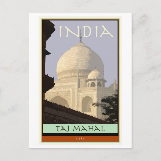 India Briefkaart (Voorkant)