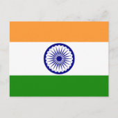 india briefkaart (Voorkant)