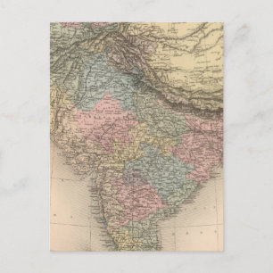 India Centraal-Azië Briefkaart