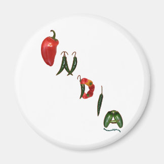 India Chili Peppers Magneet