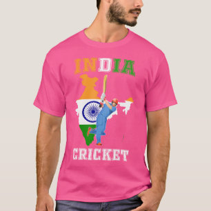 India Cricket Lovers Indian Players Spectators Cri T-shirt