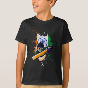 India Cricket Nationaal Fans Team Jersey Cadeaus v T-shirt