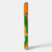 India Cricket Spirit Abstract Design Case-Mate iPhone Case (Achterkant / Links)