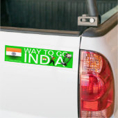 India Cricket World Champs Bumpersticker 2011 (Op Truck)