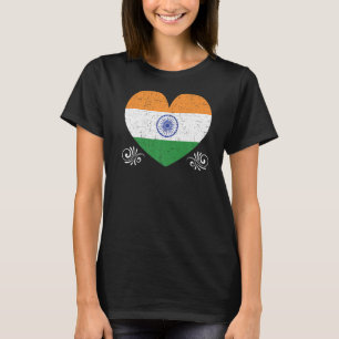 India Dag Hindustani Indische vlag 3 T-shirt