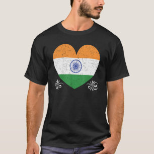 India Dag Hindustani Indische vlag 3 T-shirt