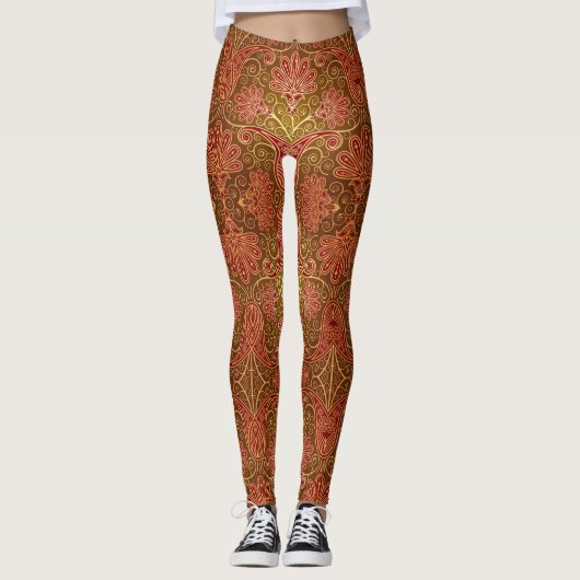 India-design Leggings (Voorkant)