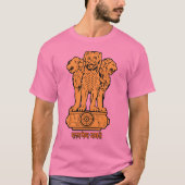India Emblem T-shirt (Voorkant)
