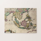 India en Ceylon naar Australië Legpuzzel (Horizontaal)