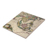 India en Ceylon naar Australië Tegeltje (Zijkant)