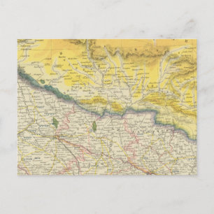 India en Nepal Briefkaart