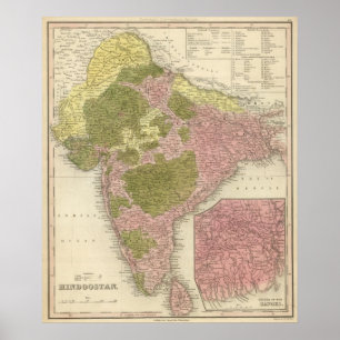 India en Sri Lanka Poster