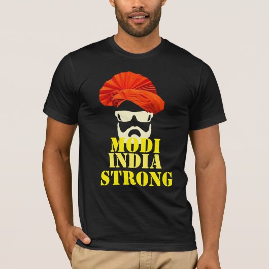 india fière de Narendra Modi t-shirt design (Devant)