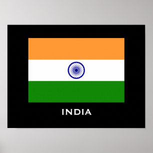 India Flag Custom Poster