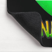 India Flag Heart Cutout Muismat (Hoek)