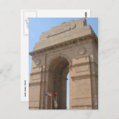 india gate briefkaart (Voorkant / Achterkant)