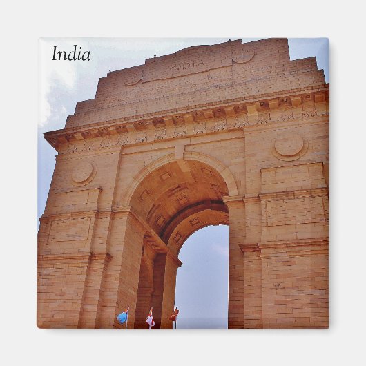 India Gate Magneet (Voorkant)