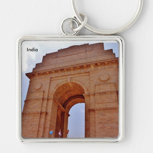 India Gate Sleutelhanger (Voorkant)