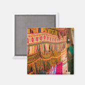 INDIA, Goa, Baga: zaterdagavondmarkt (NR) Magneet (Voorkant / Achterkant)