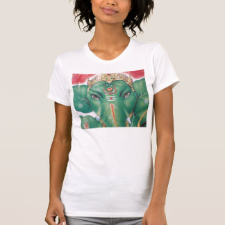 india-god-ganeshagreen t-shirt