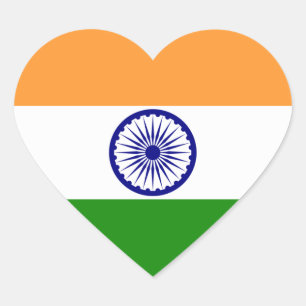 india hart sticker