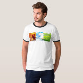 India Independence Day T Shirt (Voorkant volledig)