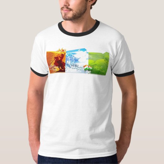 India Independence Day T Shirt (Voorkant)