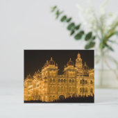 INDIA, Karnataka, Mysore: Majaraja's Palace (geb. Briefkaart (Staand voorkant)